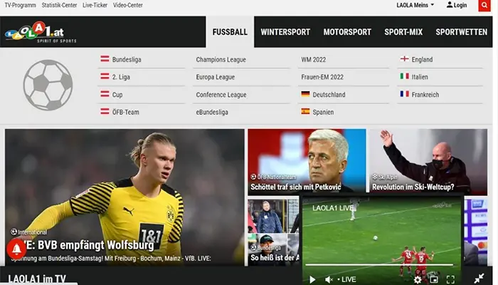 Los 31 mejores sitios de transmisión de deportes de 2023: vea deportes en vivo en línea LAOLA