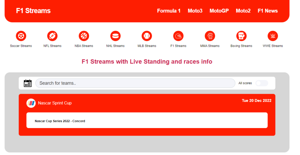 Watch F1 League Live in 2023: The 7 Best Free Streaming Sites F1 Streams Races