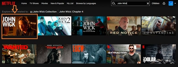 Watch John Wick Film Series On Netflix From Anywhere