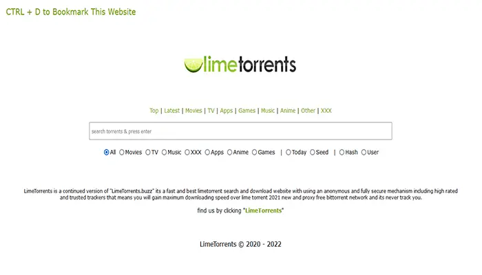 Torrents de Lime