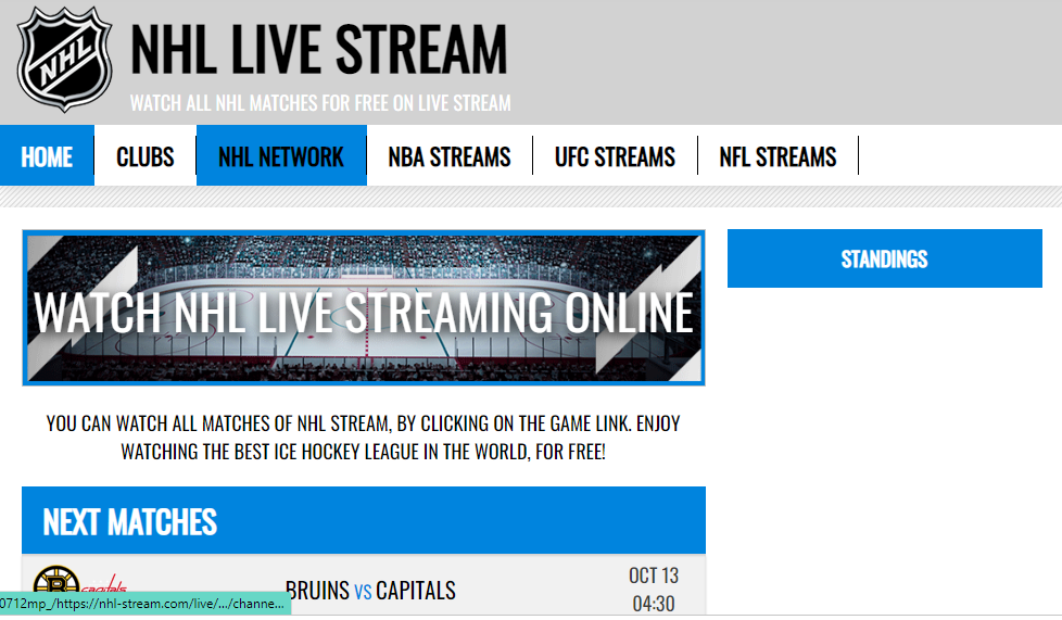 nhl live stream