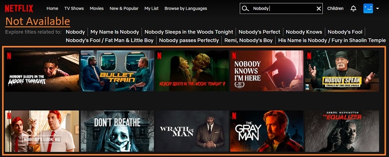 Watch Nobody (2021) On Netflix From Anywhere