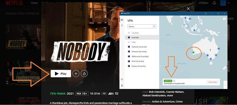 Watch Nobody (2021) On Netflix From Anywhere