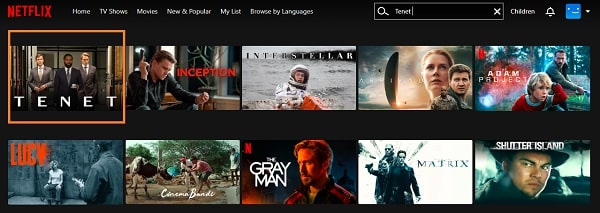 Watch Tenet (2020) On Netflix From Anywhere