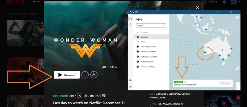 Comment regarder Wonder Woman (2017) sur Netflix