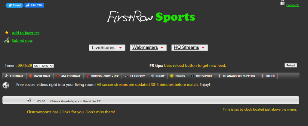 FirstRowSports