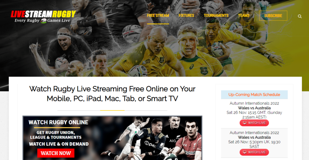 live stream rugby