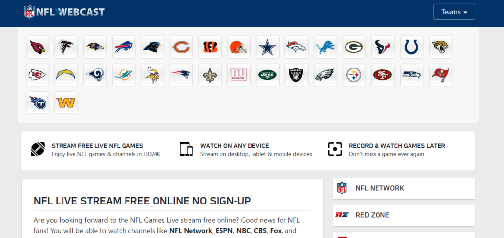 11 Sites to Live Stream NFL for Free in 2023 NFLWebcast
