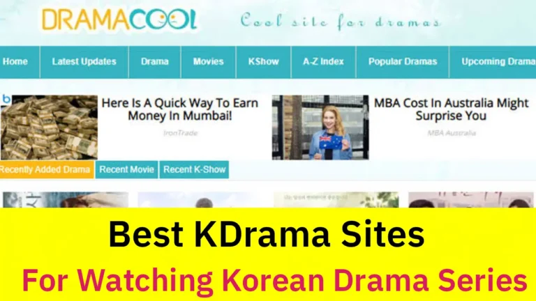 Best KDrama Sites