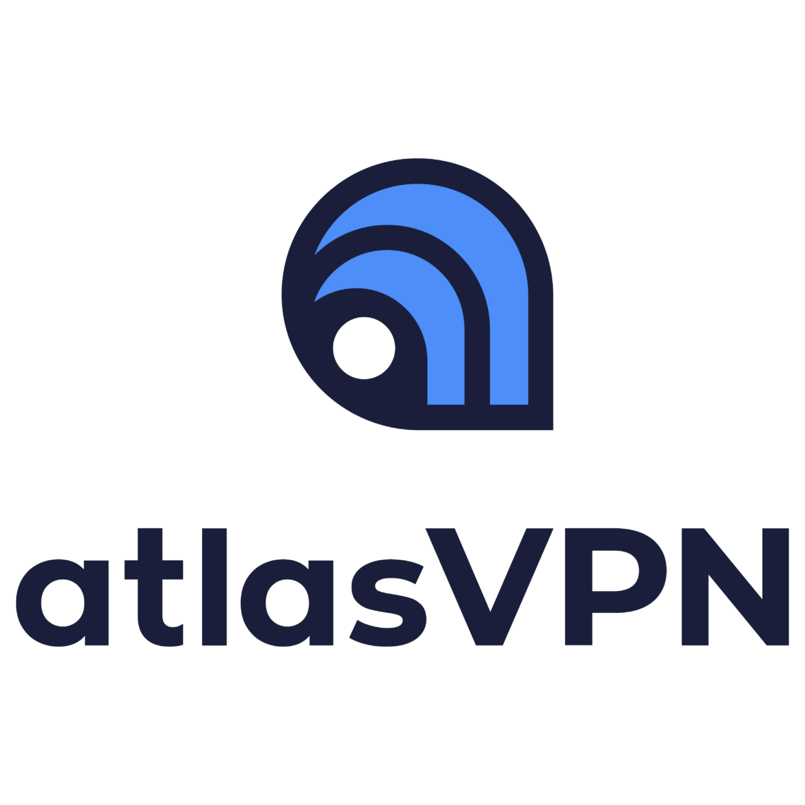 atlasvpn new vertical logo